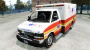 F.D.N.Y. Ambulance para GTA 4 miniatura 1