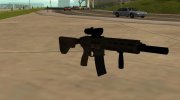 HK416 SOPMOD for GTA San Andreas miniature 3