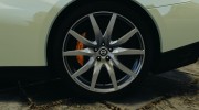 Nissan GT-R 2012 Black Edition для GTA 4 миниатюра 10