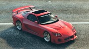 Mazda RX7 Veilside Fortune для GTA 5 миниатюра 4