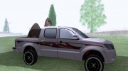 2010 Toyota Hilux для GTA San Andreas миниатюра 4
