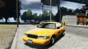 Ford Crown Victoria 2003 NYC Taxi for GTA 4 miniature 1