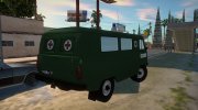УАЗ-452 Скорая Помощь para GTA San Andreas miniatura 3