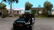 Nissan Skyline R34 Police для GTA San Andreas миниатюра 1