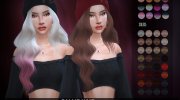 Leah Lillith Callie Hair para Sims 4 miniatura 1