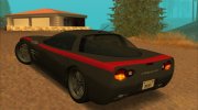 Invetero Coquette (SA Style) для GTA San Andreas миниатюра 3