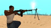 RPD Light Machine Gun для GTA San Andreas миниатюра 4