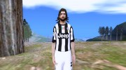 Andrea Pirlo [Juventus] для GTA San Andreas миниатюра 1