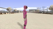 Power Rangers RPM Pink para GTA San Andreas miniatura 4
