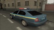 Skoda Octavia Милиция Украины для GTA San Andreas миниатюра 3
