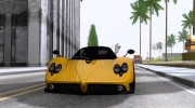 Pagani Zonda F для GTA San Andreas миниатюра 5