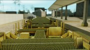Вагон-платформа (желтый окрас) para GTA San Andreas miniatura 3