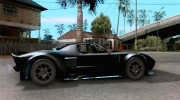 Ford GT для GTA San Andreas миниатюра 5