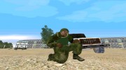 Солдат РККА V2 для GTA San Andreas миниатюра 5