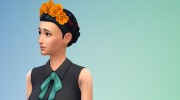 Серьги Cross drop para Sims 4 miniatura 2