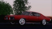 Pontiac GTO 1968 для GTA San Andreas миниатюра 5