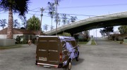 ГАЗель 2705 1994г.в. для GTA San Andreas миниатюра 4