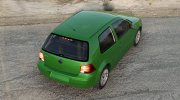 Volkswagen Golf 1.6 3-door (Typ 1J) 2003 для BeamNG.Drive миниатюра 4