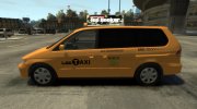 2003 Honda Odyssey LC-Taxi for GTA 4 miniature 3