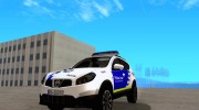 Nissan Qashqai Policia для GTA San Andreas миниатюра 1