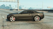 Unmarked Chevrolet Camaro SS для GTA 5 миниатюра 2