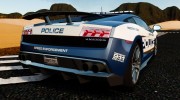 Lamborghini Gallardo LP570-4 Superleggera 2011 Police v2.0 [ELS] для GTA 4 миниатюра 3