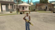 Shotgun Gold для GTA San Andreas миниатюра 1