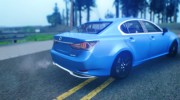 Lexus GS 350 2017 для GTA San Andreas миниатюра 2