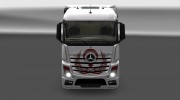 Скин ACTROS для Mercedes Actros 2014 para Euro Truck Simulator 2 miniatura 2