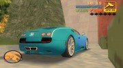 Bugatti Veyron Extreme for GTA 3 miniature 20