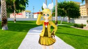 Kagamine Rin - School Outfit for GTA San Andreas miniature 5