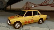 ВАЗ-2106 Такси Пензы para GTA San Andreas miniatura 2
