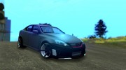 Lexus IS F para GTA San Andreas miniatura 1