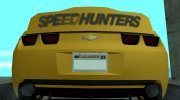 Chevrolet Camaro SpeedHunters para GTA San Andreas miniatura 6