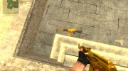 Default AK-47 *GOLD* skin! New texture! para Counter-Strike Source miniatura 4