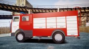 МАЗ 533702 Пожарный г. Липецк для GTA 4 миниатюра 4