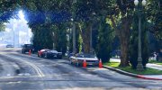 Rockford Hills more Trees and Street Lamps для GTA 5 миниатюра 2