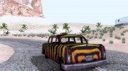 Zebra Cab из Vice City для GTA San Andreas миниатюра 3