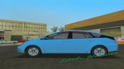 Toyota Prius Civil Hibrido for GTA Vice City miniature 3