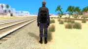 HQ skin S.W.A.T для GTA San Andreas миниатюра 3