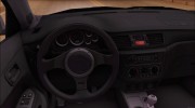 Mitsubishi Lancer Evo IX for GTA San Andreas miniature 5