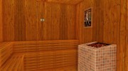 Новая Баня с интерьером в Лыткарино в Криминальной России для GTA San Andreas миниатюра 5