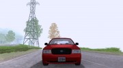 Undercover ALPR Ford Crown Victoria для GTA San Andreas миниатюра 6