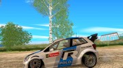 Volkswagen Polo WRC для GTA San Andreas миниатюра 5