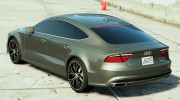 2015 Audi A7 для GTA 5 миниатюра 2