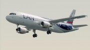 Airbus A320-200 LAN Airlines - 100 Airplanes (CC-BAA) para GTA San Andreas miniatura 9