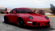 Porsche 993 GT2 RWB GARUDA для GTA San Andreas миниатюра 5