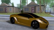 Lamborghini Gallardo SE для GTA San Andreas миниатюра 5
