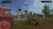 Жатка Vermeer Hay Rake для Farming Simulator 2017 миниатюра 1