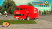 Грузовик Coca-Cola для GTA 3 миниатюра 1